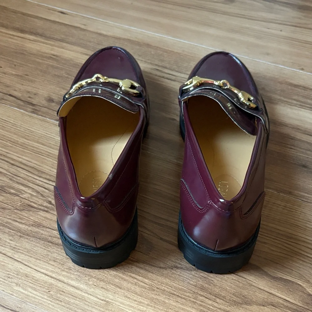 Nine West Newdale Slip-On Loafers with Gold Accent - Picture 5 of 8